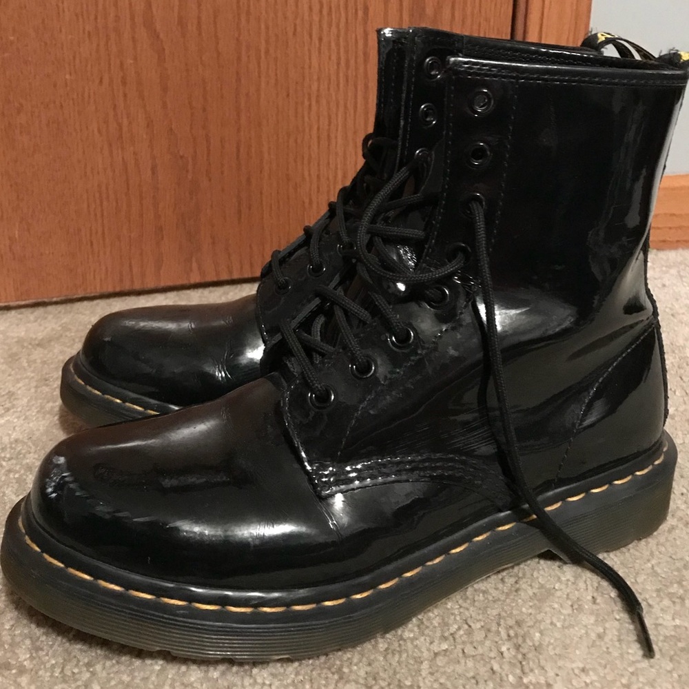 Doc Martens Patent Leather 1460 boots